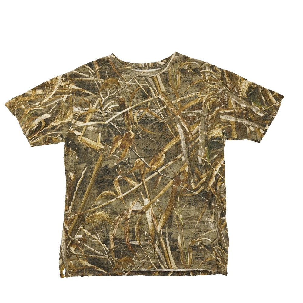 Red Head RealTree Woodland Camouflage T Shirt Men's XL Brown Hunting Outdoor
